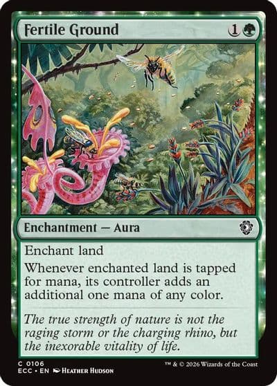 Fertile Ground Commander: Lorwyn Eclipsed Magic card