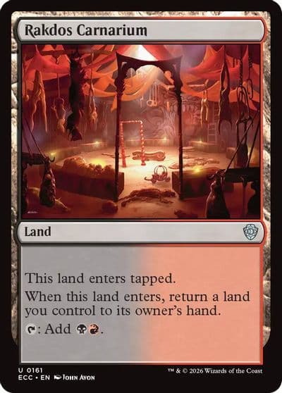 Rakdos Carnarium Commander: Lorwyn Eclipsed Magic card