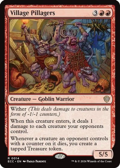 Village Pillagers Commander: Lorwyn Eclipsed Magic card