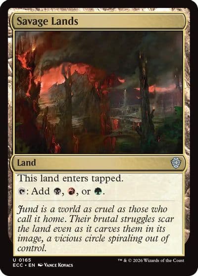 Savage Lands Commander: Lorwyn Eclipsed Magic card
