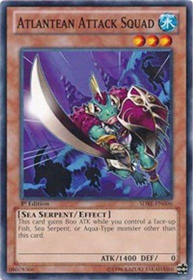 Atlantean Attack Squad Structure Deck: Realm of the Sea Emperor Yu-Gi-Oh! card