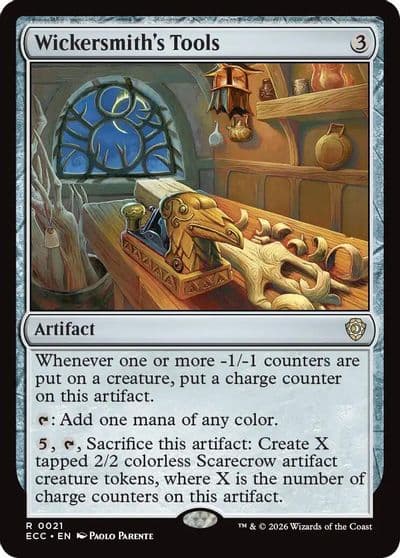 Wickersmiths Tools Commander: Lorwyn Eclipsed Magic card