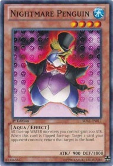 Nightmare Penguin Structure Deck: Realm of the Sea Emperor Yu-Gi-Oh! card