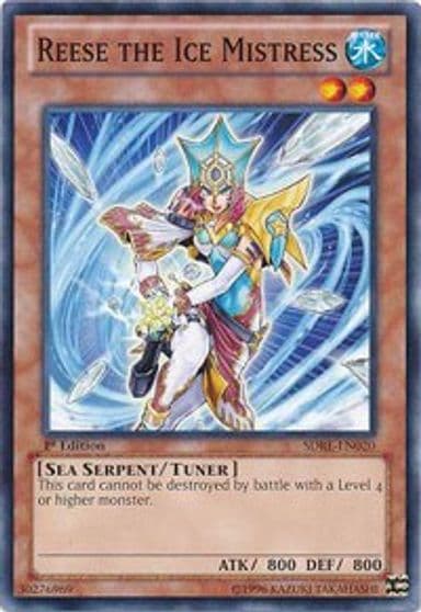 Reese the Ice Mistress Structure Deck: Realm of the Sea Emperor Yu-Gi-Oh! card