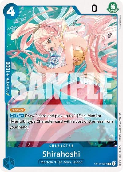 Shirahoshi The Azure Sea's Seven One Piece card