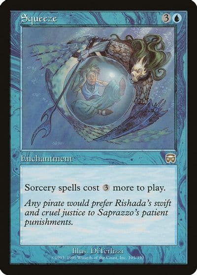 Squeeze Mercadian Masques Magic card