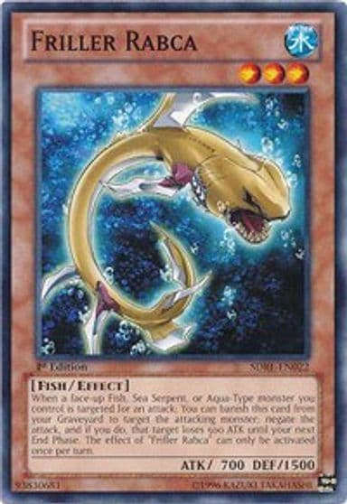 Friller Rabca Structure Deck: Realm of the Sea Emperor Yu-Gi-Oh! card