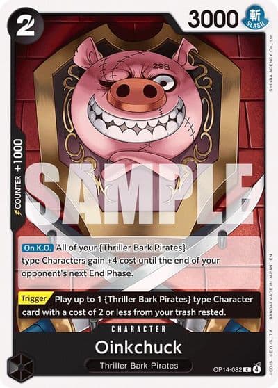 Oinkchuck The Azure Sea's Seven One Piece card
