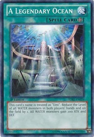 A Legendary Ocean Structure Deck: Realm of the Sea Emperor Yu-Gi-Oh! card