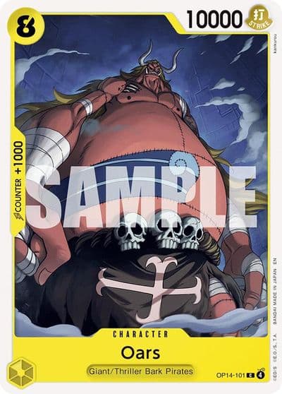 Oars The Azure Sea's Seven One Piece card
