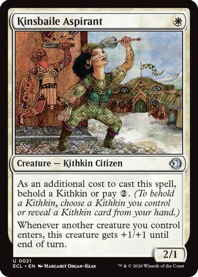 Kinsbaile Aspirant Lorwyn Eclipsed Magic card