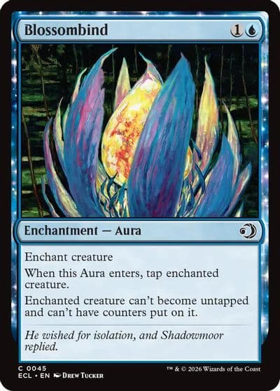 Blossombind Lorwyn Eclipsed Magic card