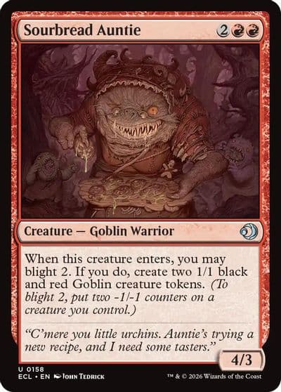 Sourbread Auntie Lorwyn Eclipsed Magic card