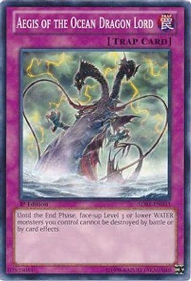 Aegis of the Ocean Dragon Lord Structure Deck: Realm of the Sea Emperor Yu-Gi-Oh! card