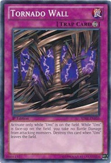 Tornado Wall Structure Deck: Realm of the Sea Emperor Yu-Gi-Oh! card