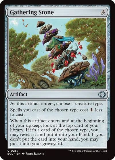 Gathering Stone Lorwyn Eclipsed Magic card
