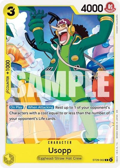 Usopp Starter Deck 29: Egghead One Piece card