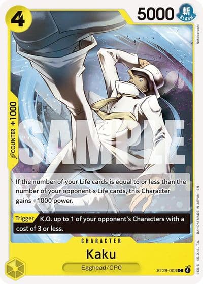 Kaku Starter Deck 29: Egghead One Piece card