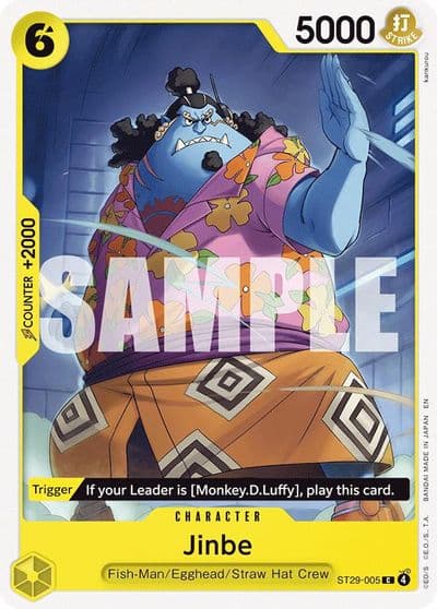 Jinbe Starter Deck 29: Egghead One Piece card