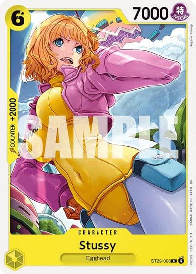 Stussy Starter Deck 29: Egghead One Piece card