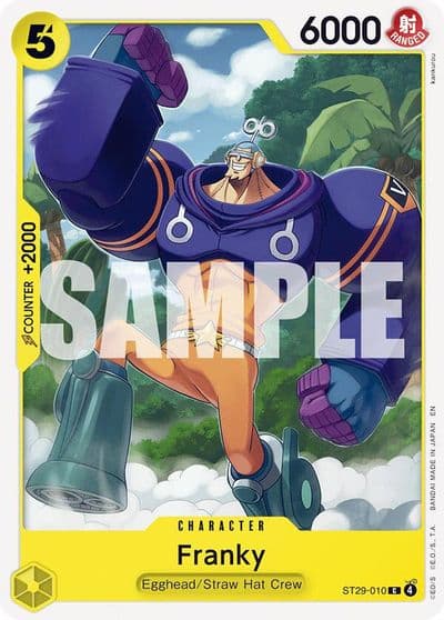 Franky Starter Deck 29: Egghead One Piece card
