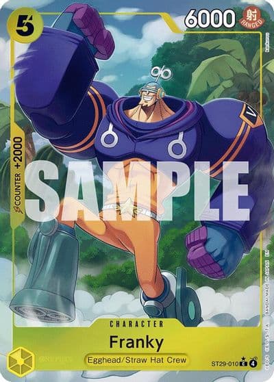 Franky Full Art Starter Deck 29: Egghead One Piece card