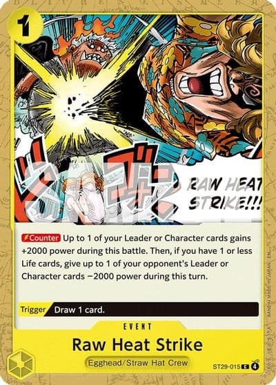 Raw Heat Strike Starter Deck 29: Egghead One Piece card