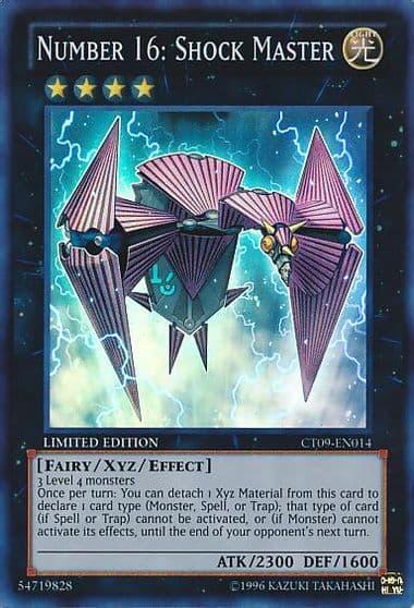 Number 16 Shock Master 2012 Collectors Tin Yu-Gi-Oh! card