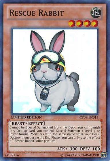 Rescue Rabbit 2012 Collectors Tin Yu-Gi-Oh! card