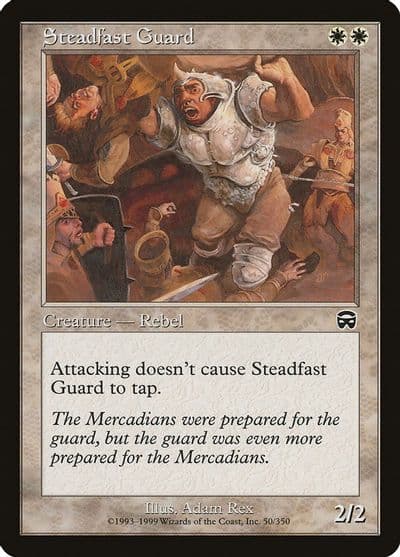 Steadfast Guard Mercadian Masques Magic card