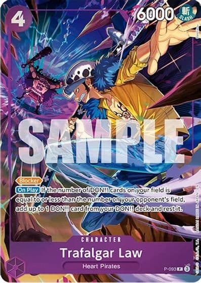 Trafalgar Law Illustration Box Vol6 One Piece Promotion Cards One Piece card
