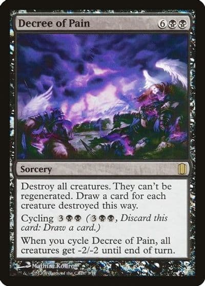 Decree of Pain Commander's Arsenal Magic card