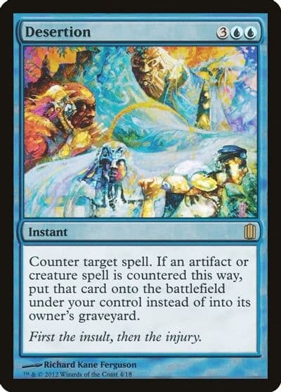 Desertion Commander's Arsenal Magic card