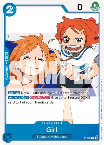 Girl OP14 Release Event One Piece Promotion Cards One Piece card
