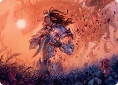 Rhys the Evermore Art Card Art Series: Lorwyn Eclipsed Magic card