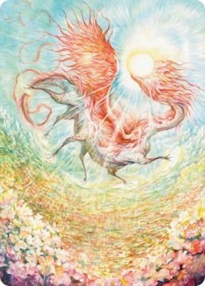 Eirdu Carrier of Dawn Art Card Art Series: Lorwyn Eclipsed Magic card