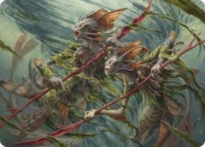 Champions of the Shoal Art Card Art Series: Lorwyn Eclipsed Magic card