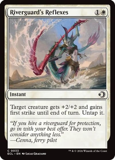 Riverguards Reflexes Lorwyn Eclipsed Magic card