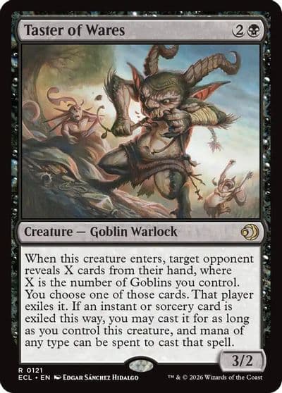 Taster of Wares Lorwyn Eclipsed Magic card
