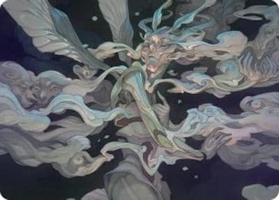 Temporal Cleansing Art Card Art Series: Lorwyn Eclipsed Magic card