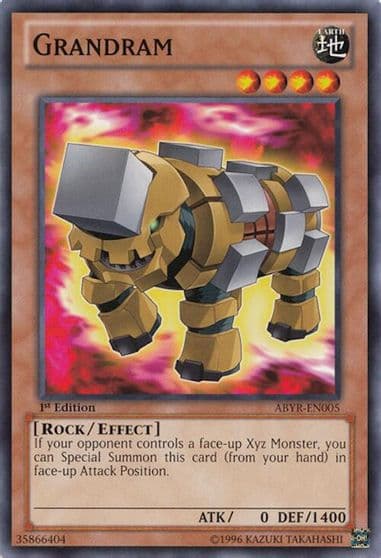 Grandram Abyss Rising Yu-Gi-Oh! card