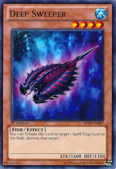 Deep Sweeper Abyss Rising Yu-Gi-Oh! card