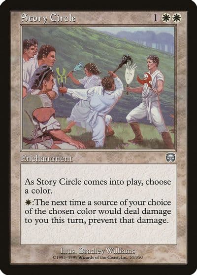 Story Circle Mercadian Masques Magic card