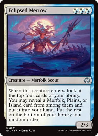 Eclipsed Merrow Lorwyn Eclipsed Magic card