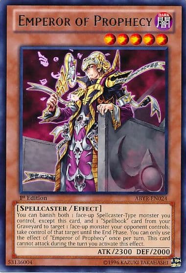 Emperor of Prophecy Abyss Rising Yu-Gi-Oh! card