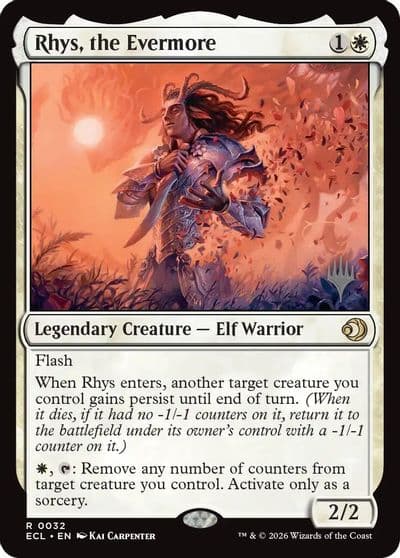 Rhys the Evermore Promo Pack: Lorwyn Eclipsed Magic card