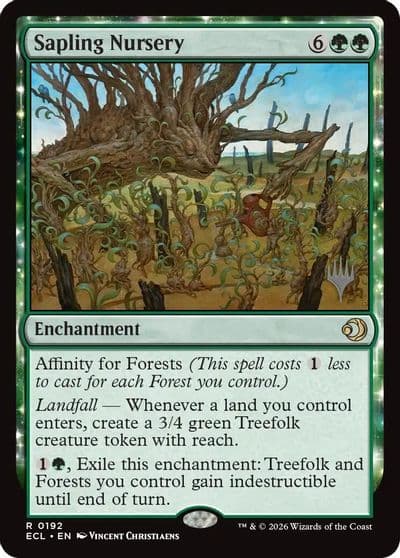 Sapling Nursery Promo Pack: Lorwyn Eclipsed Magic card