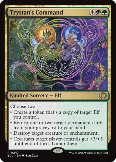 Trystans Command Promo Pack: Lorwyn Eclipsed Magic card