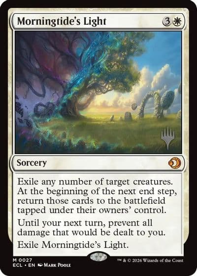 Morningtides Light Promo Pack: Lorwyn Eclipsed Magic card