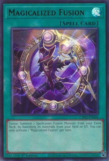 Magicalized Fusion THE CHRONICLES DECK: Spirit Charmers (All-Foil Edition) Yu-Gi-Oh! card